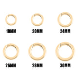 Steel Circle Carabiner Sizes 18 MM, 20MM, 24MM, 26M, 28MM, 30MM