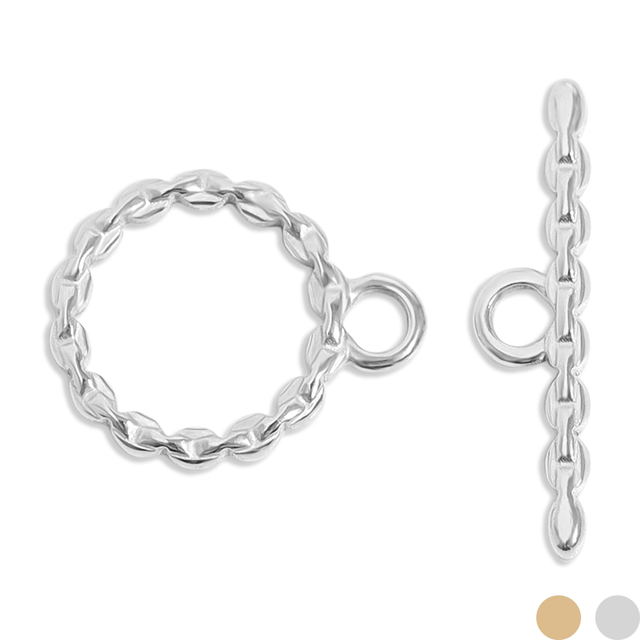 Stainless Steel Link Toggle Clasp