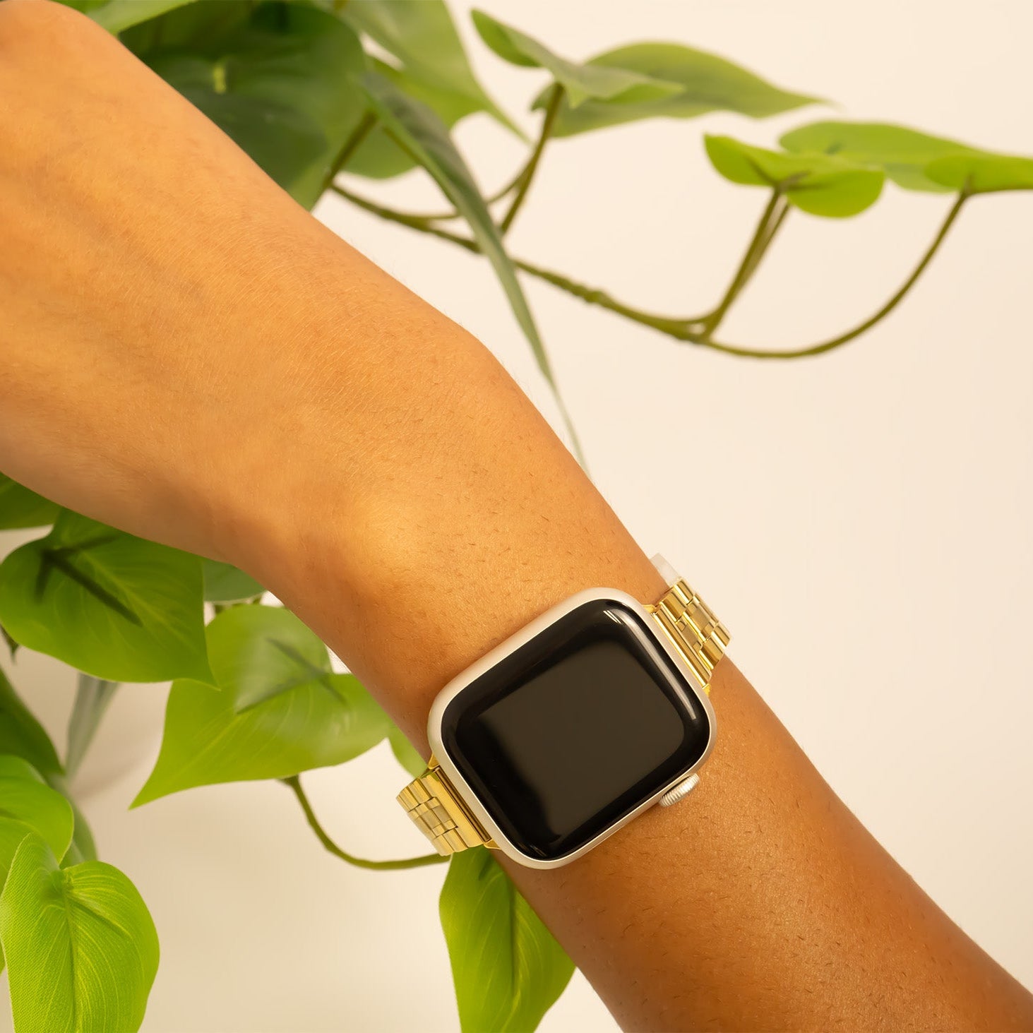 Gold Smart Watch Band