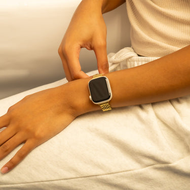 Gold Smart Watch Band