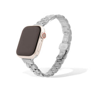Wholesale jewelry 18K Gold PVD Stainless Steel Classic Slim Smartwatch Band- stainless main 