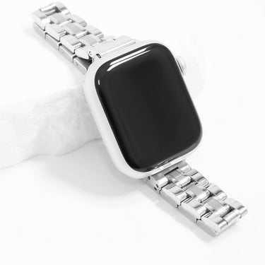 Silver Smart Watch Band