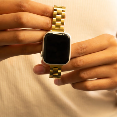 Gold Smart Watch Band