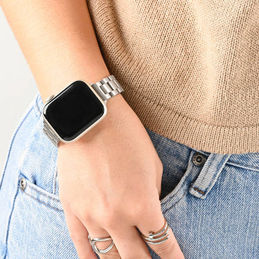 Wholesale jewelry 18K Gold PVD Steel Classic 2.0 Smartwatch Band- stainless model