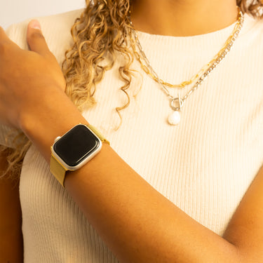 Gold Smart Watch Band