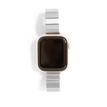 Silver Smart Watch Band