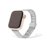 Wholesale jewelry 18K Gold PVD Stainless Steel Flex Smartwatch Band- stainless main  