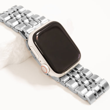 Silver Smart Watch Band 