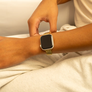 Gold Smart Watch Band