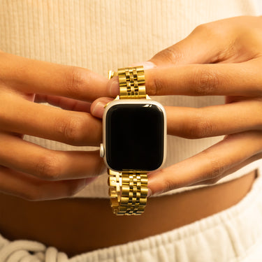 Gold Smart Watch Band