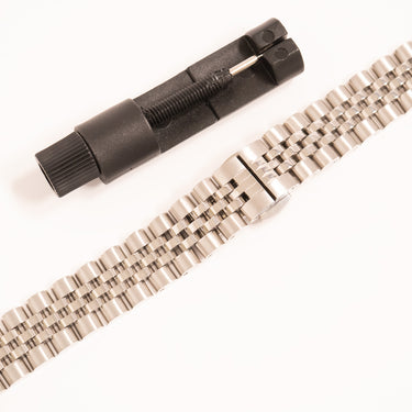 Silver Smart Watch Band