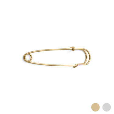 Gold Charm Brooch 