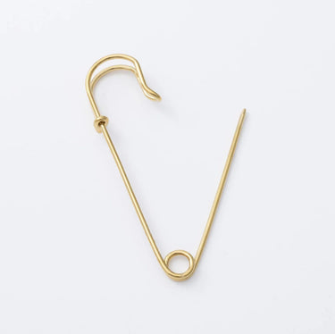 Gold Charm Brooch 