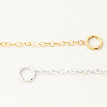 Wholesale jewelry 18K Gold PVD Stainless Steel Loop Bag Chain- Gold and Stainless studio 