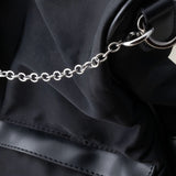 Wholesale jewelry 18K Gold PVD Stainless Steel Loop Bag Chain- Stainless studio