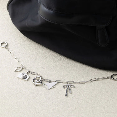 Wholesale jewelry 18K Gold PVD Stainless Steel Paperclip Bag Chain- stainless studio 