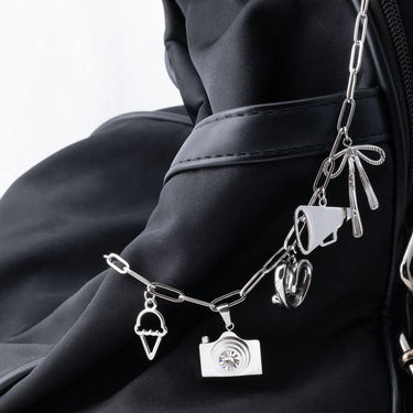 Wholesale jewelry 18K Gold PVD Stainless Steel Paperclip Bag Chain- stainless studio 
