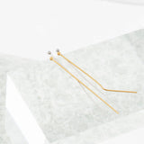 Wholesale jewelry 18K Gold PVD Stainless Steel 25PC Headpins - stainless and gold studio 