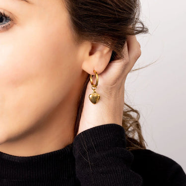 Boucles d'oreilles de cerceau de cerceau Huggie Huggie/ERJ0028