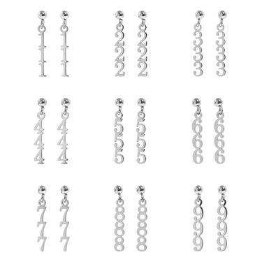 Boucles d'oreilles d'ange en acier inoxydable 18K Gold 18K/ERJ0045