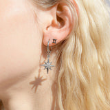Zodiac Stud Earrings layered