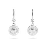 Evil Eye Charm earrings