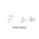 Zodiac Stud Earrings Sagittarius