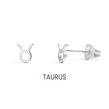 Zodiac Stud Earrings Taurus