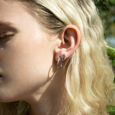 Lightning Bolt Stud Earrings 