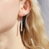 Dangle Vertical Drop Bar Earrings