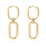 Convertible Huggie Earrings Gold