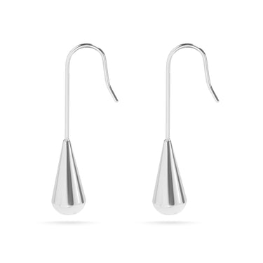 Steel Drop Earrings