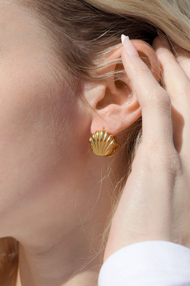 Shell Huggie Earring 