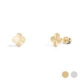 Stainless Steel Clover Stud Earring