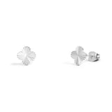 Stainless Steel Clover Stud Earring