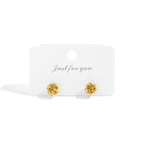 Stainless Steel Knot Stud Earrings 