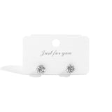 Stainless Steel Knot Stud Earrings 