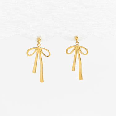 Ribbon Bow Earrings