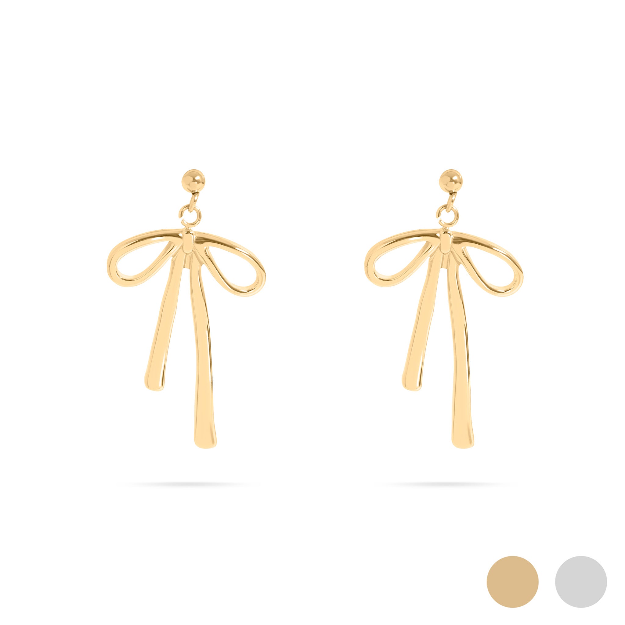 Ribbon Bow Earrings