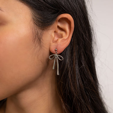 Ribbon Bow Earrings