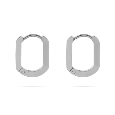 Oval Huggies Earrings