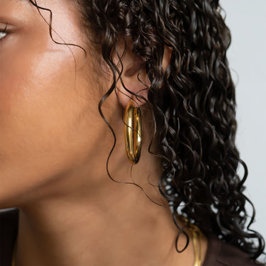 Chunky Hoop Earring