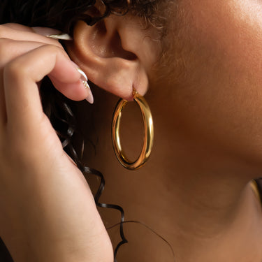 Chunky Hoop Earring
