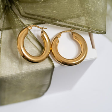 Chunky Hoop Earring