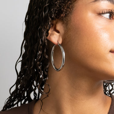 Chunky Hoop Earring