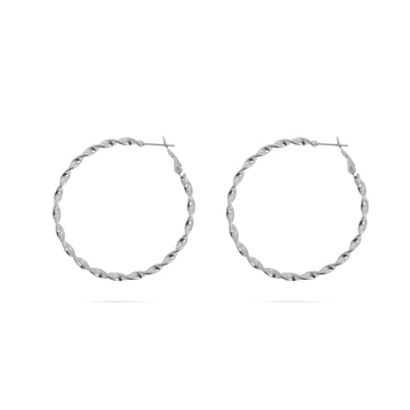 Twist Hoop Earrings