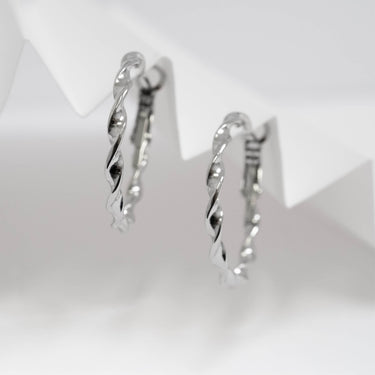 Twist Hoop Earrings