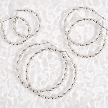 Twist Hoop Earrings