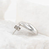 Wholesale 18K Gold PVD Stainless Steel Sculptural Stud Earrings - stainless studio 