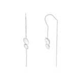 Wholesale jewelry 18K Gold PVD Stainless Steel Dangle Stone Earrings - stainless main 